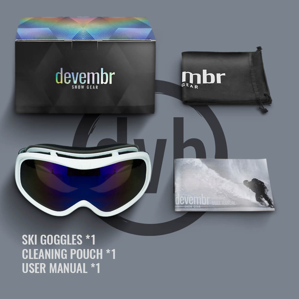 cleaning ski goggles Ski & Snowboard Goggles for Men and Women | OTG Snow Goggles for Glasses  and Helmets | Anti Fog VLT Snowboarding Goggles